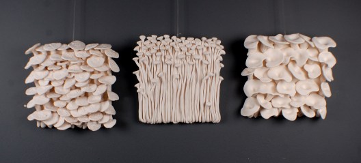 mushrooms set of 3 20cms